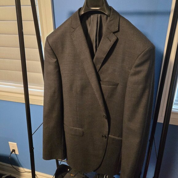 Blazer 42R Charcoal Grey 100% wool - Picture 1 of 2